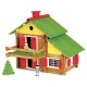 Mon chalet en bois 175 pieces - jouets56.fr - magasins jouets sajou du morbihan en bretagne