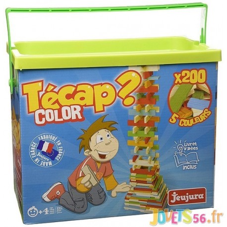 TECAP COLOR 200 PIECES - Jouets56.fr - Magasins Jouets SAJOU du Morbihan en Bretagne