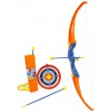 ARC AVEC CARQUOIS FLECHES ET CIBLE