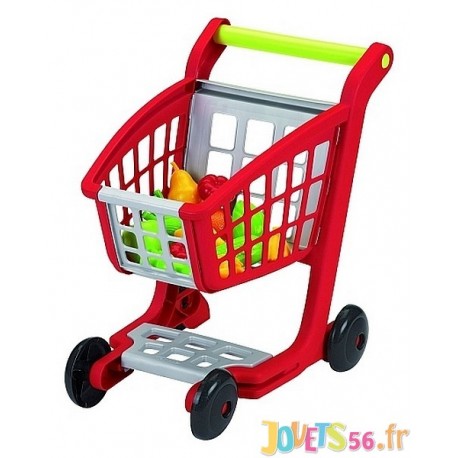 CHARIOT SUPERMARCHE GARNI - Jouets56.fr - Magasins Jouets SAJOU du Morbihan en Bretagne