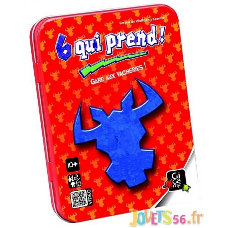 JEU 6 QUI PREND BOITE METAL NEW - Jouets56.fr - Magasins Jouets SAJOU du Morbihan en Bretagne