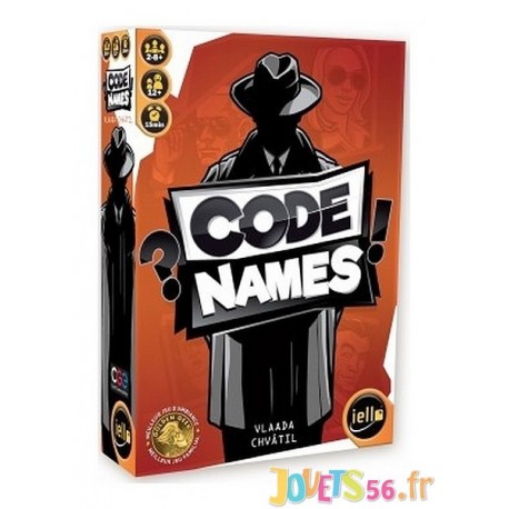 JEU CODE NAMES - Jouets56.fr - Magasins Jouets SAJOU du Morbihan en Bretagne