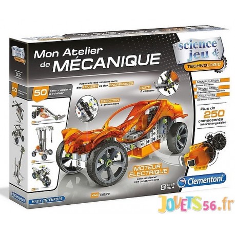 MON ATELIER DE MECANIQUE COFFRET EDUCATIF - Jouets56.fr - Magasins Jouets SAJOU du Morbihan en Bretagne