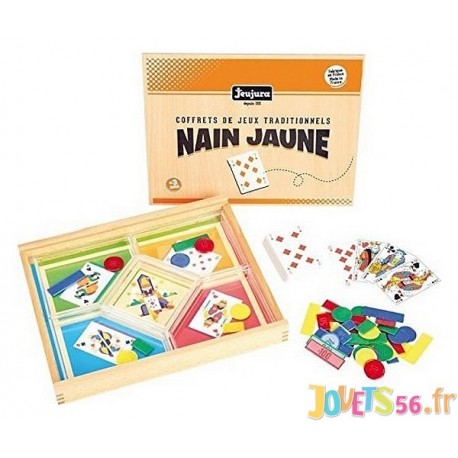 JEU BOIS NAIN JAUNE - Jouets56.fr - Magasins Jouets SAJOU du Morbihan en Bretagne