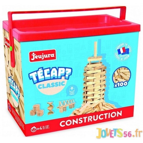 TECAP CLASSIC 100 PCES - Jouets56.fr - Magasins Jouets SAJOU du Morbihan en Bretagne