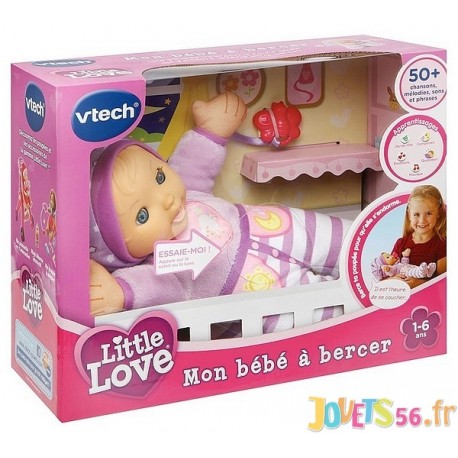 MON BEBE A BERCER LITTLE LOVE - Jouets56.fr - Magasins Jouets SAJOU du Morbihan en Bretagne