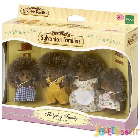 FAMILLE HERISSON SYLVANIAN - Jouets56.fr - Magasins Jouets SAJOU du Morbihan en Bretagne