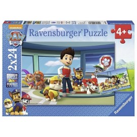 PUZZLE PAW PATROL 2X24 PCES-jouets-sajou-56