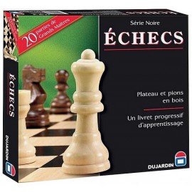 JEU ECHECS PLATEAU SERIE NOIRE - Jouets56.fr - Magasins Jouets SAJOU du Morbihan en Bretagne