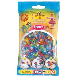 SACHET 1000 PERLES HAMA PAILLETTES - Jouets56.fr - Magasins Jouets SAJOU du Morbihan en Bretagne