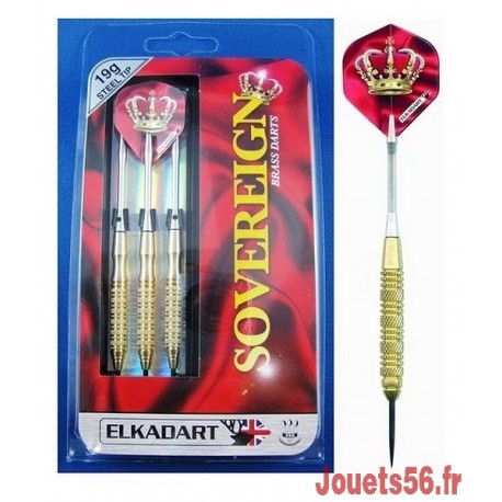 3 FLECHETTES SOVEREIGN POINTES ACIER 20G-jouets-sajou-56