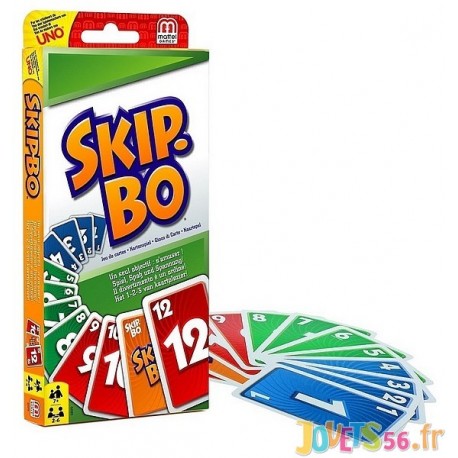 JEU SKIP BO CARTES                 - Jouets56.fr - Magasins Jouets SAJOU du Morbihan en Bretagne