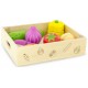 Les legumes a decouper 9 pieces bois - jouets56.fr - magasins jouets sajou du morbihan en bretagne