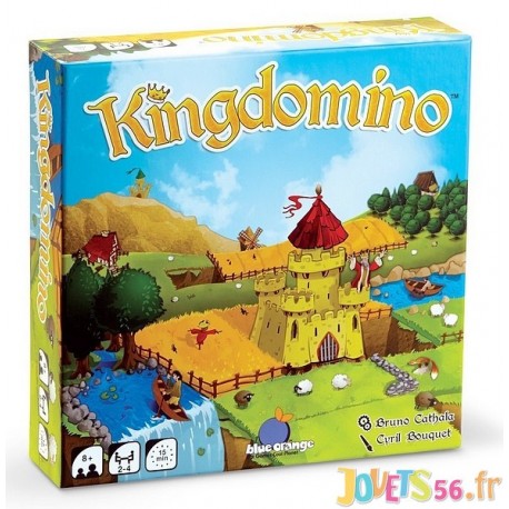 JEU KINGDOMINO - Jouets56.fr - Magasin jeux et jouets dans Morbihan en Bretagne