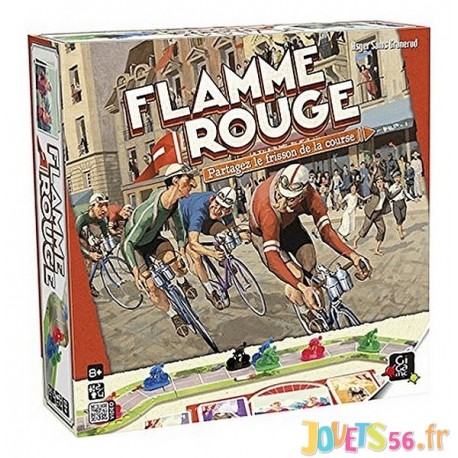 JEU FLAMME ROUGE - Jouets56.fr - Magasin jeux et jouets dans Morbihan en Bretagne