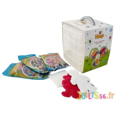 TRIEUR PERLES HAMA BOITE DE RANGEMENT - Jouets56.fr - Magasin jeux et jouets dans Morbihan en Bretagne