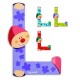 Lettre l - clown bois peint-jouets-sajou-56