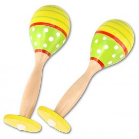 MARACAS EN BOIS - Jouets56.fr - Magasin Jeux et Jouets dans le Morbihan en Bretagne