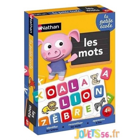 LES MOTS LA PETITE ECOLE - Jouets56.fr - Magasin Jeux et Jouets dans le Morbihan en Bretagne