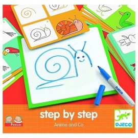 STEP BY STEP ANIMO AND CO DESSINER PAS A PAS - Jouets56.fr - Magasin Jeux et Jouets dans le Morbihan en Bretagne