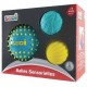 Balles sensorielles par 3 bleu - jouets56.fr - magasin jeux et jouets dans le morbihan en bretagne