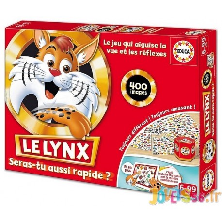 JEU LE LYNX 400 IMAGES ET APPLICATION TABLETTE - Jouets56.fr - Magasin jeux et jouets dans Morbihan en Bretagne